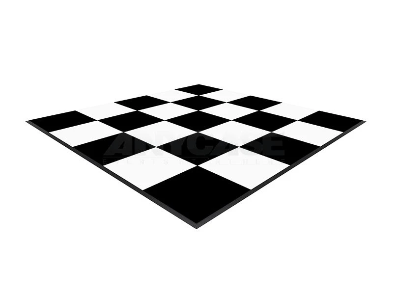 White Black Checkered