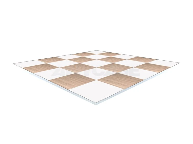 White Wood 8092 Checkered