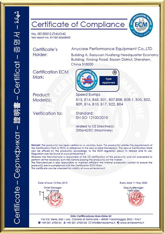 Anycase Cable Tray CE Certificate