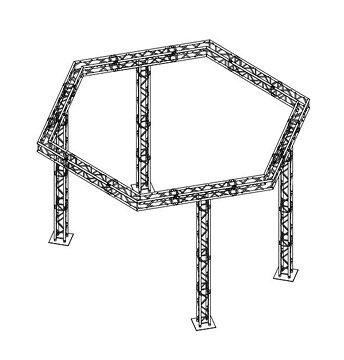 7x7x4m Diamond Design