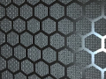 Hexagon Texture Black
