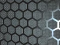 Hexagon Texture Black