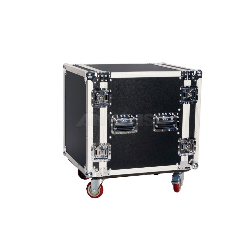 10U Rack Case Flight Case with Wheels