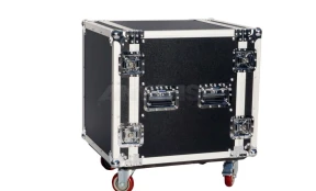 10U Rack Case Flight Case with Wheels