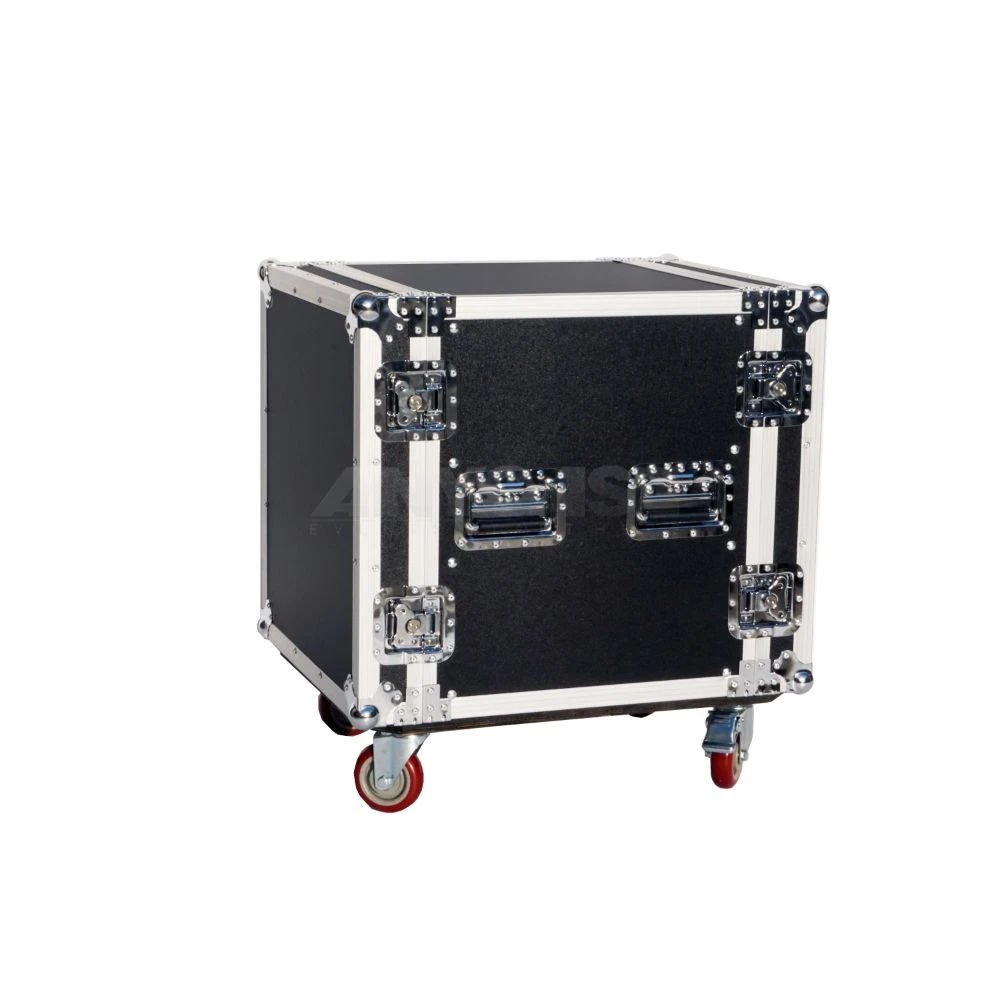 10U Rack Case Flight Case with Wheels