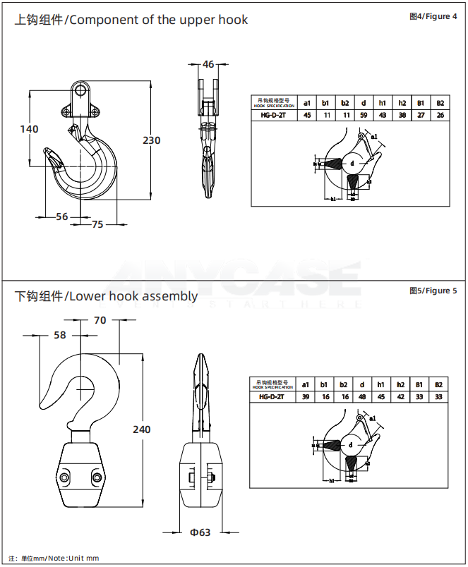 Electric chain hoist HGA9 Pro 2000 for Stage Shows