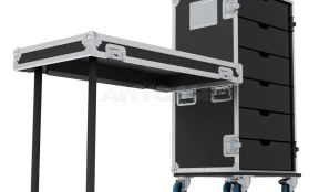 6 Drawer Case with Table Risers