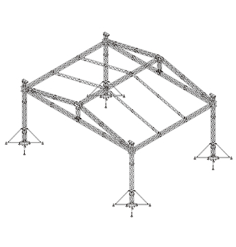 12x8x5 Triangle Roof