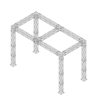 6X3X4M Small Booth