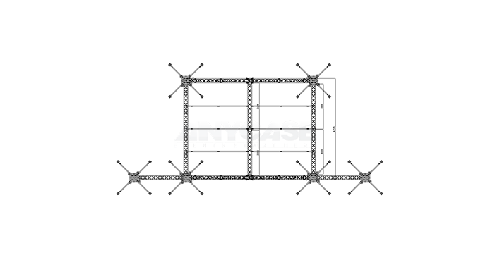 8m(L)x6m(D)x5m(H) Front view &nbsp;