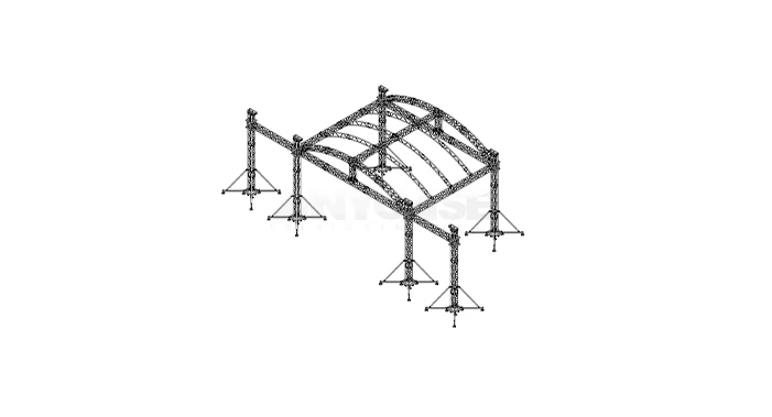8m(L)x8m(D)x8m(H) Side view &nbsp;