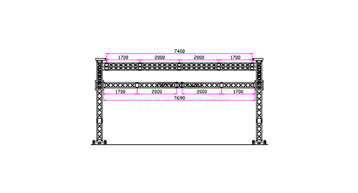 9m(L)x6m(D)x4m(H) Front view &nbsp;
