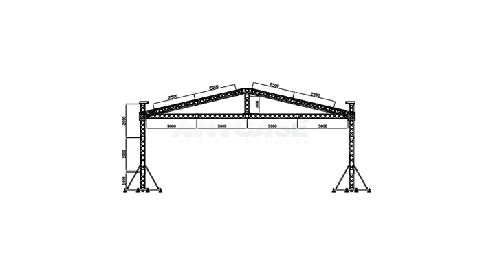 12m(L)x8m(D)x5m(H) Front view &nbsp;