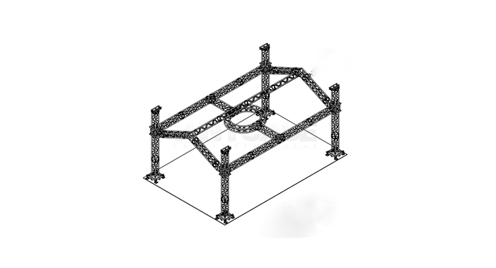 9m(L)x6m(D)x4m(H)  45&deg; view 