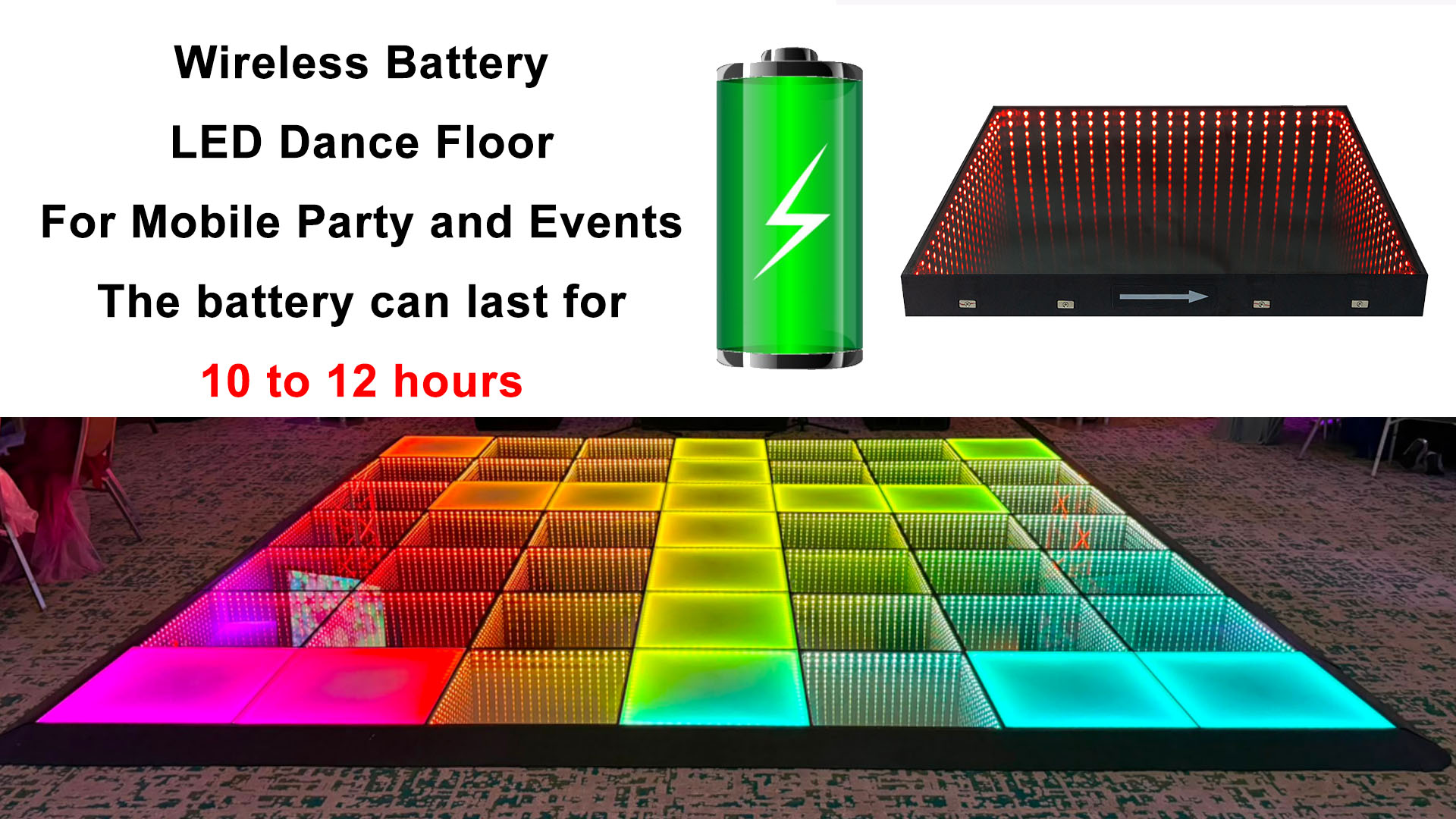 How to solve Power Challenges for LED Dance Floor Installation