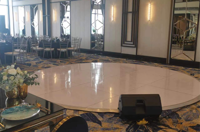 Why Round Dance Floors Are Popular For Luxury Weddings And Events