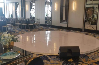 Why Round Dance Floors Are Popular For Luxury Weddings And Events