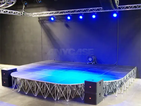 portable stage for wedding rental companies