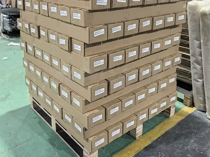Riser Packing on Pallet