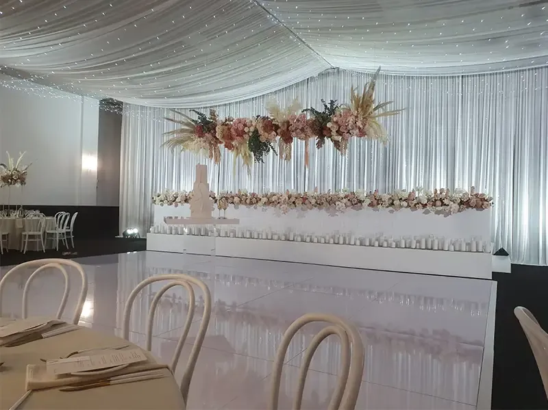 luxury wedding dance floor
