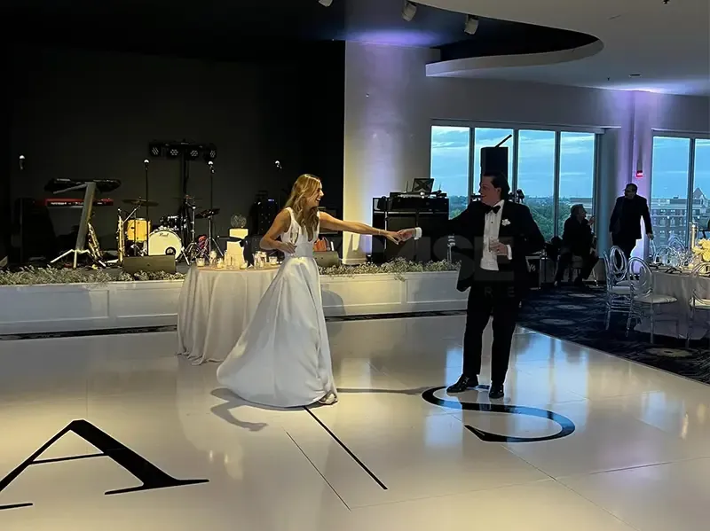 corporate event dance floor